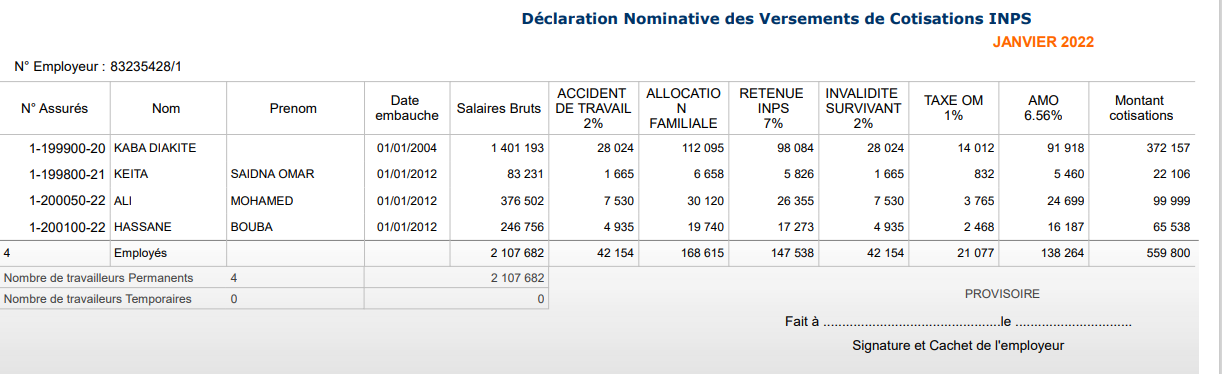 PRINCIPALES NOUVEAUTÉS RHPAIE 14